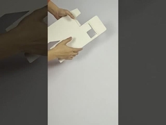 กล่องบรรจุของเล่นกระดาษพับ กล่องส่งตุ๊กตาเด็ก พร้อมหน้าต่าง PVC