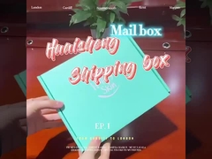 OEM แฟนซี แพ็คเกจกล่องโฟลเดอร์แมท / กระจกกระจก