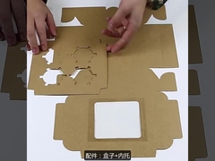 กล่องบรรจุอาหารพิมพ์สี CMYK/Pantone เค้กแคนดี้ ช็อคโกแลต กาแฟกล่อง